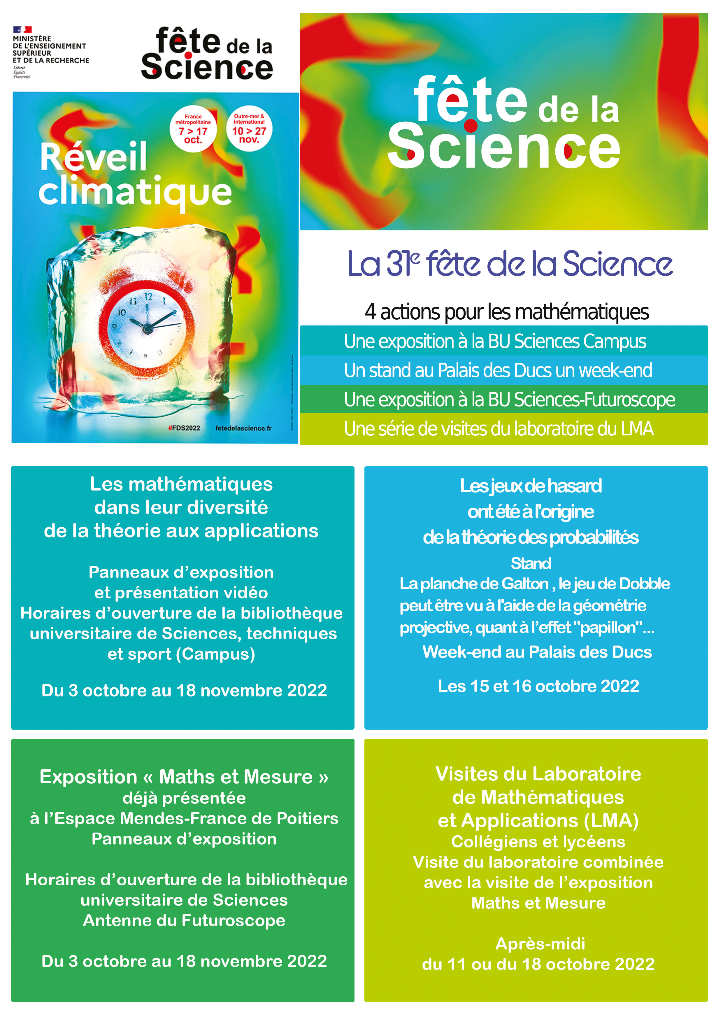 Fête de la science 2022 LMA